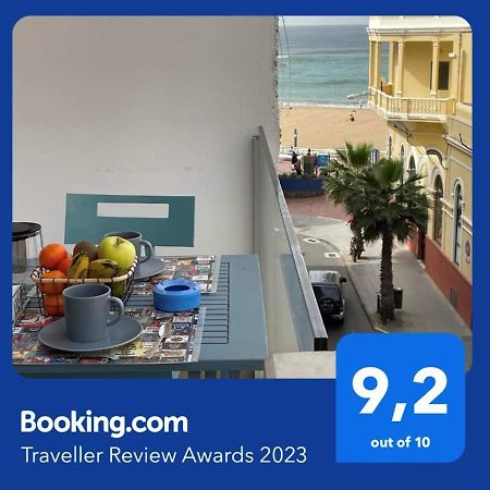 Cosy Seaview Apartment Las Canteras Las Palmas de Gran Canaria Exteriör bild